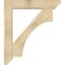 Ekena Millwork Westlake Slat Rough Sawn Bracket w/ Offset Brace, Douglas Fir, 8"W x 42"D x 48"H BKT0806X42X48WTL06RDF - alternate 4